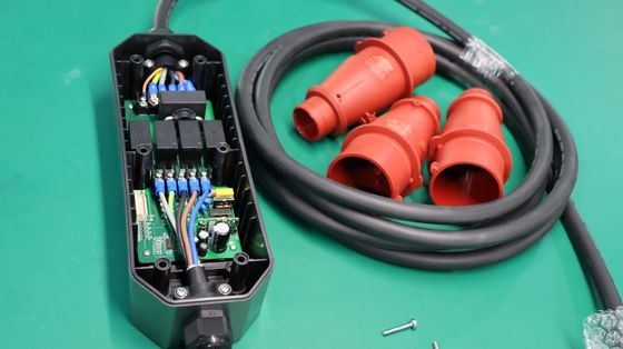 IEC62196 400V 3-Phase  16A Max 11kw Ev Charger Wallbox Home  Imper