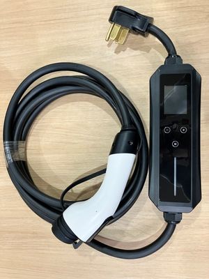 Ac 40A NEMA 14-50 Plug Wallbox Ev Home Charger Station With SAE J1772 Type 1 Level 2