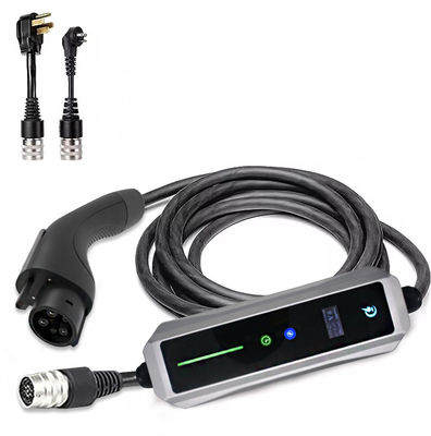Ac 40A NEMA 14-50 Plug Wallbox Ev Home Charger Station With SAE J1772 Type 1 Level 2