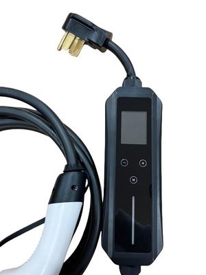 home 40A NEMA 14-50 plug level 2 ev charger station SAE J1772 type 1 home charging