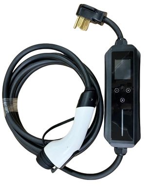 home 40A NEMA 14-50 plug level 2 ev charger station SAE J1772 type 1 home charging